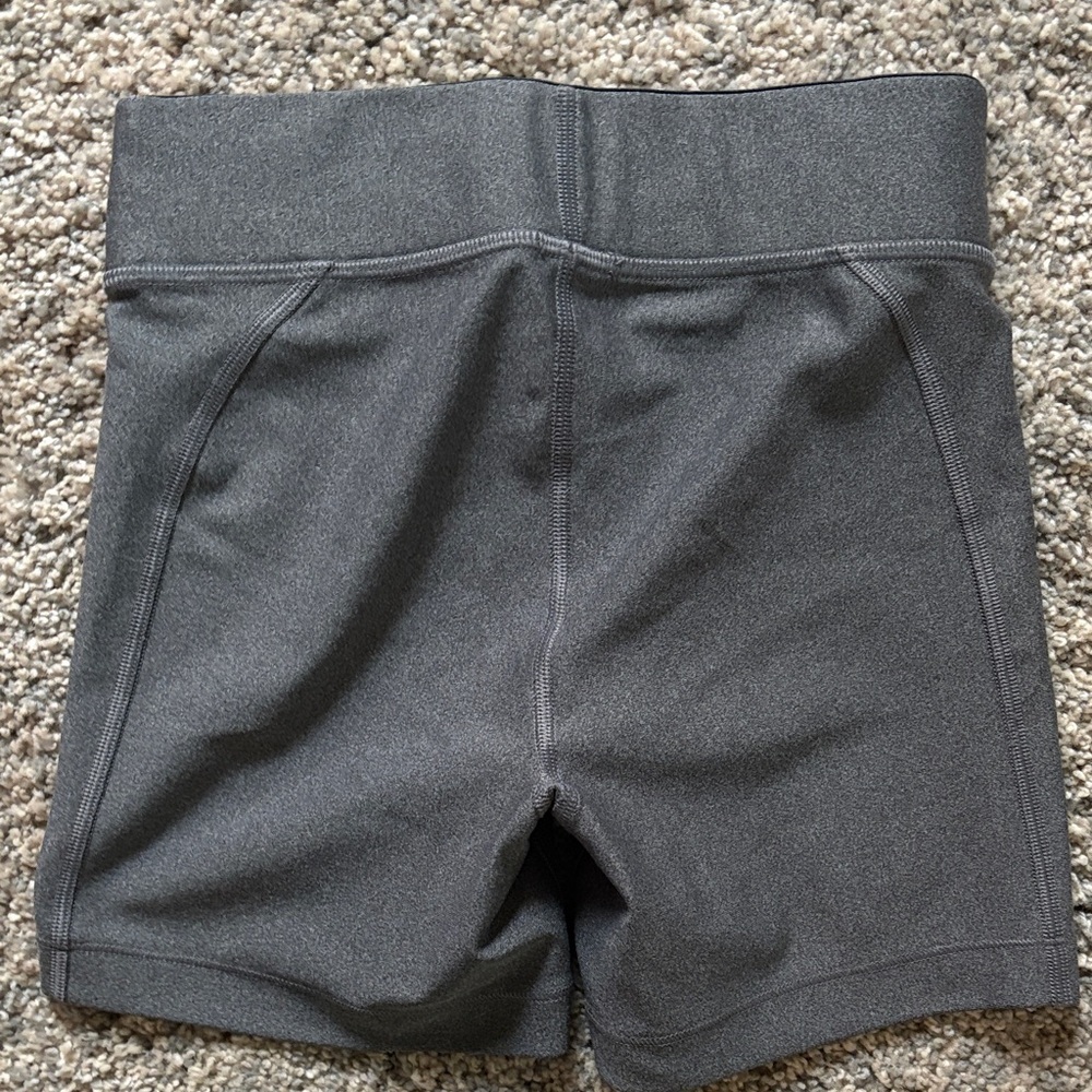 Under Armour Women's Charcoal Athletic Shorts - Picture 2 of 4